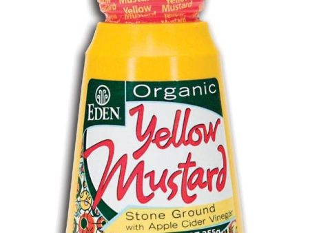 Eden Foods Yellow Mustard Squeezable Organic - 9 ozs. Cheap