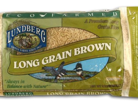 Lundberg Long Grain Brown Rice Eco-Farmed Gluten-Free - 2 lbs. Online Sale