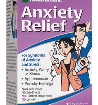 Natural Care Anxiety Relief - 120 tablets Sale