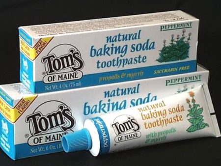 Tom s of Maine Toothpaste Peppermint Soda - 5.5 ozs. Supply