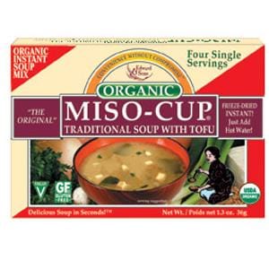 Edward & Sons Traditional Miso-Cup with Tofu - 12 x 1.3 ozs. Supply