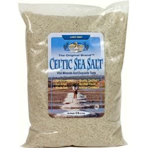 Celtic Sea Salt Celtic Sea Salt Crystals Light Grey - 5 lbs. Cheap