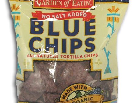 Garden of Eatin  Blue Corn Tortilla Chips No Salt - 3 x 8.1 ozs. Online Sale