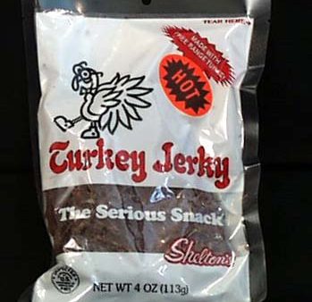 Shelton Turkey Jerky HOT - 6 x 4 ozs. Online Hot Sale