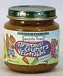 Healthy Times Country Vegetables Organic - 12 x 4 ozs. Supply