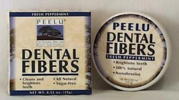 Peelu Fibers Peppermint Tooth Powder - 0.53 oz. For Cheap