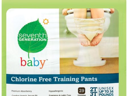 Seventh Generation Training Pants 2T-3T (up to 34 lbs) - 4 x 25 ct. Discount