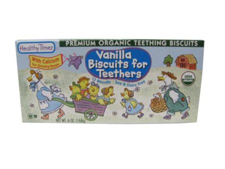 Healthy Times Vanilla Teeth Biscuit Organic - 7 ozs. Online