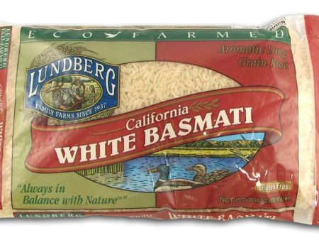 Lundberg Basmati White Rice Eco-Farmed Gluten-Free - 2 lbs. For Discount