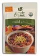 Simply Organic Mild Chili Seasoning Organic - 12 x 1 oz. Supply