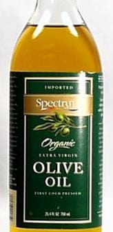 Spectrum Olive Oil Extra Virgin Organic - 6 x 25.4 ozs. Online Hot Sale