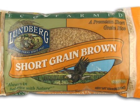 Lundberg Short Grain Brown Rice Eco-Farmed Gluten-Free - 2 lbs. Online now