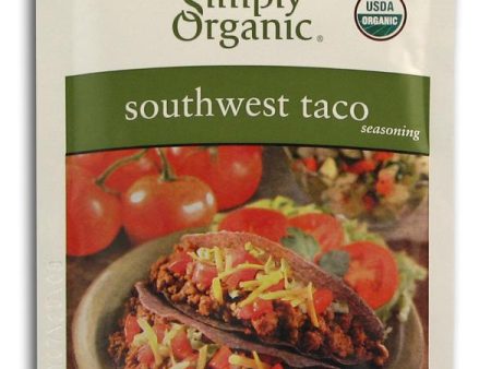 Simply Organic Southwest Taco Seasoning Organic - 12 x 1.13 ozs. Discount