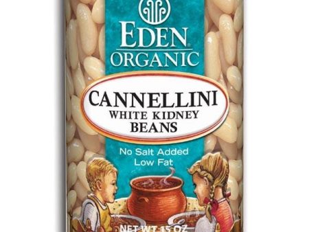 Eden Foods Cannellini (white kidney) Beans Organic - 15 ozs. Online now