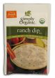 Simply Organic Ranch Dip Mix Organic - 3 x 1.5 ozs. Online