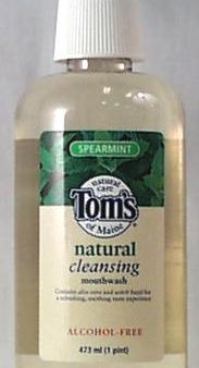 Tom s of Maine Mouthwash Spearmint Cleansing - 16 ozs. Discount