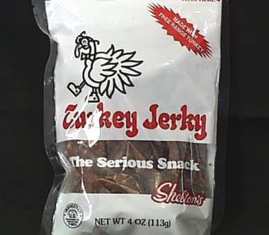 Shelton Turkey Jerky Regular - 6 x 4 ozs. Online