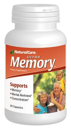 Natural Care Ultra Memory - 60 caps on Sale