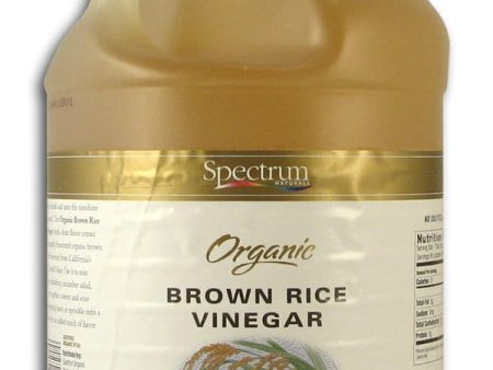 Spectrum Brown Rice Vinegar Organic - 1 gallon For Sale