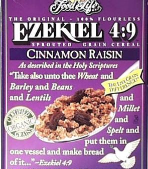 Food For Life Ezekiel Cereal Cinnamon Raisin Organic - 3 x 16 ozs. Discount