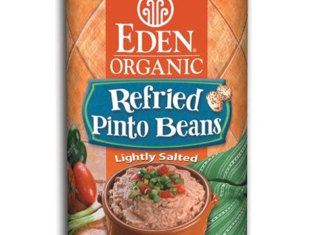 Eden Foods Refried Pinto Beans Organic - 12 x 16 ozs. Hot on Sale