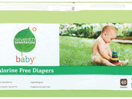 Seventh Generation Baby Diapers Stage 2 (12-18 lbs) - 36 ct. Online now