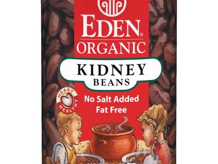 Eden Foods Kidney (dark red) Beans Organic - 12 x 15 ozs. For Sale