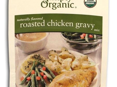 Simply Organic Roasted Chicken Gravy Mix Organic - 3 x 0.85 ozs. Fashion