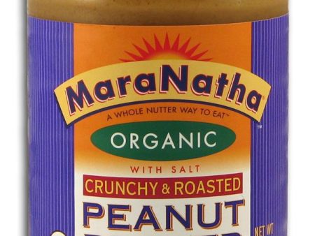 Maranatha Peanut Butter Crunchy Salted Organic - 16 ozs. Online