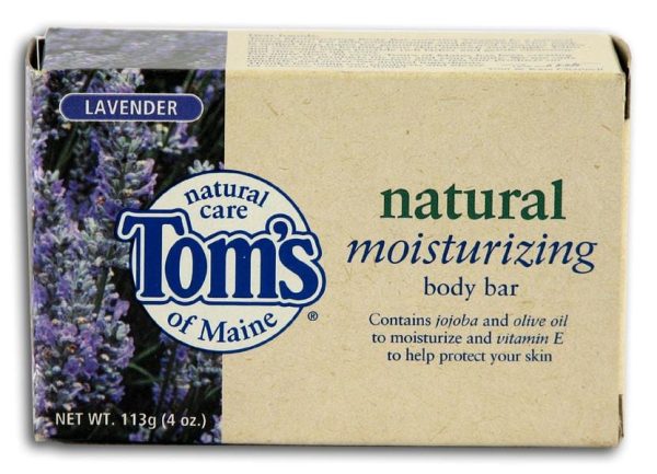 Tom s of Maine Bar Soap Relaxing with Lavender - 4 ozs. Discount