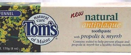 Tom s of Maine Toothpaste Fennel Propolis Myrrh - 5.5 ozs. Hot on Sale