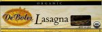 DeBoles Lasagna Organic - 3 x 10 ozs. Discount