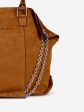 Big Chamallow  tote bag in chestnut nubuck For Discount