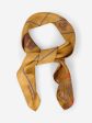 Estampe print silk scarf on Sale