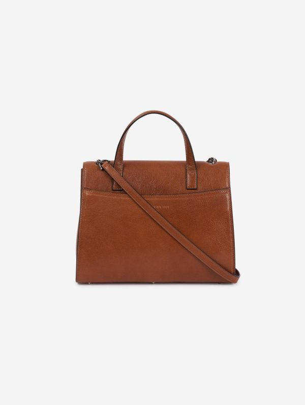 cognac leather kill me bag For Discount