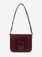 burgundy lizard skin touch me bag Cheap