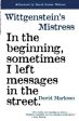 David Markson: Wittgenstein s Mistress [1988] paperback Fashion