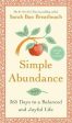 Sarah Ban Breathnach: Simple Abundance [2019] hardback For Discount